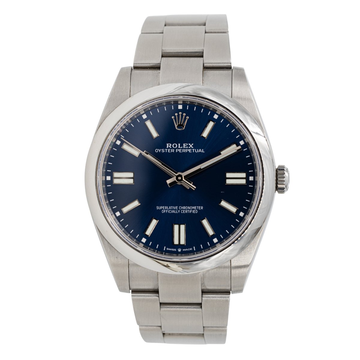 Montre ROLEX "Oyster" en acier - Castafiore