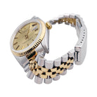 Montre ROLEX "Oyster Perpetual Datejust", or jaune et acier. - Castafiore