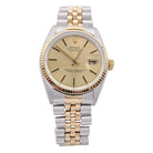 Montre ROLEX "Oyster Perpetual Datejust", or jaune et acier. - Castafiore