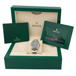 Montre ROLEX Oyster perpetual en acier - Castafiore