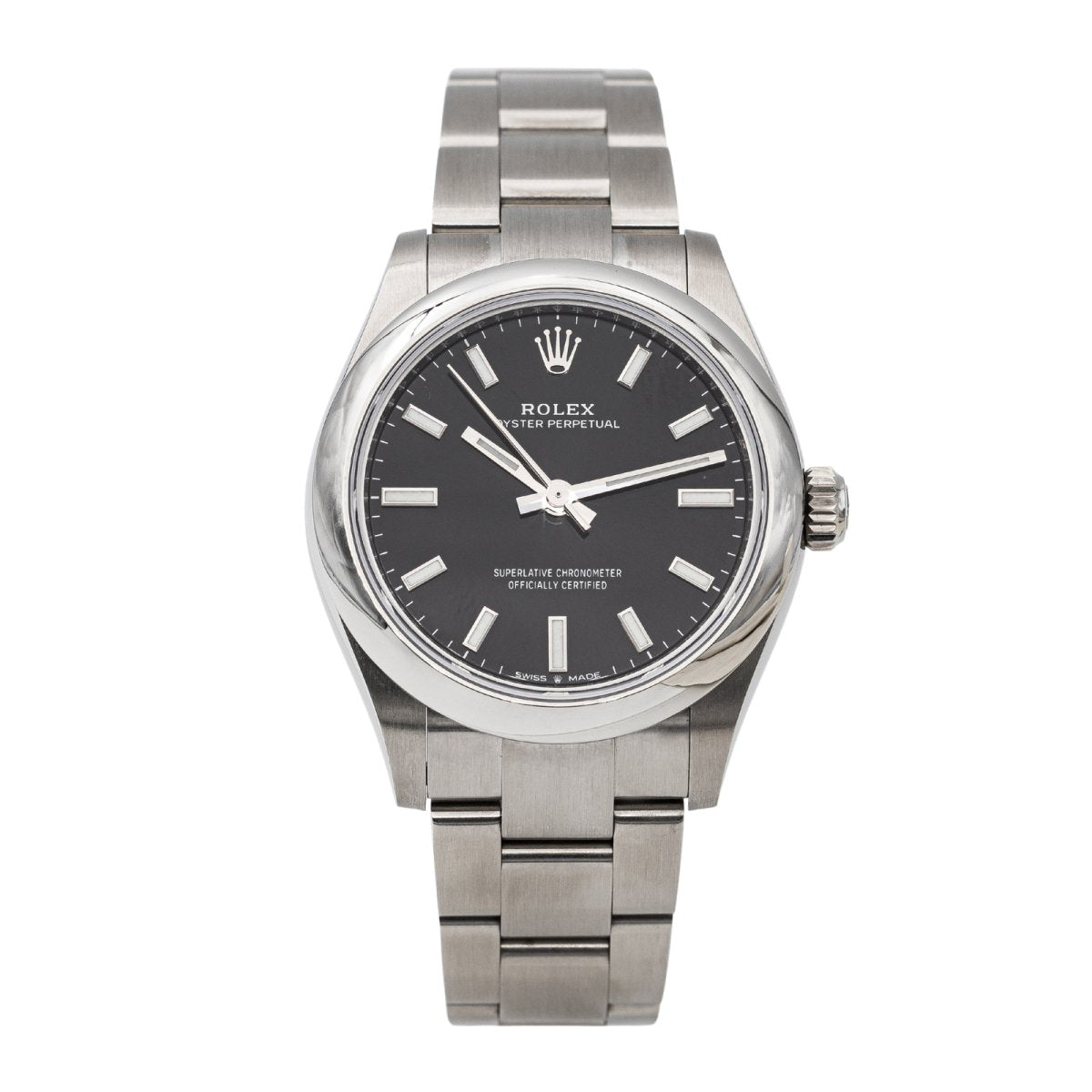 Montre ROLEX Oyster perpetual en acier - Castafiore