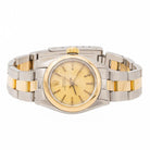 Montre ROLEX "Oyster Perpetual" en acier et or jaune - Castafiore