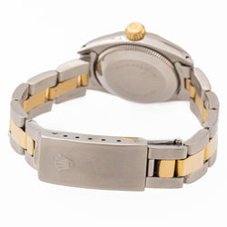 Montre ROLEX "Oyster Perpetual" en acier et or jaune - Castafiore