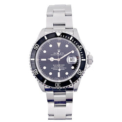 Montre Rolex "Submariner" en acier - Castafiore