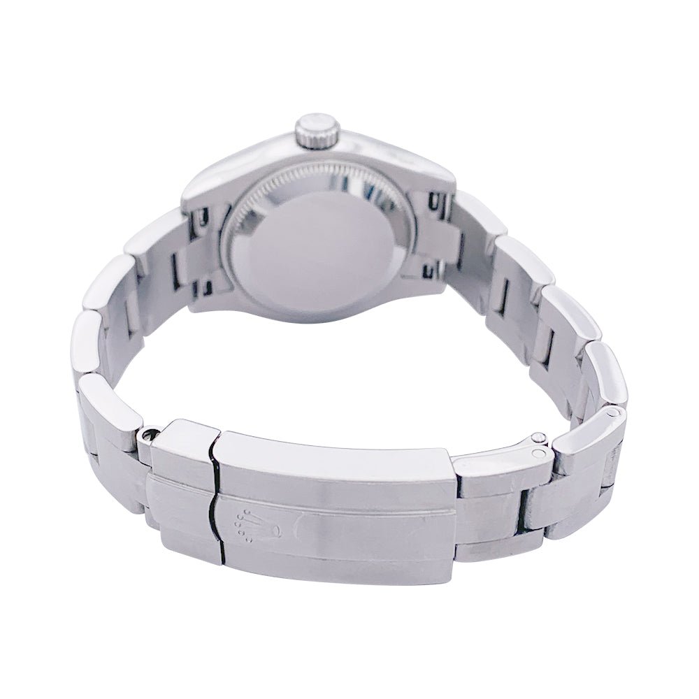 Montre Rolex,"Oyster Perpetual", en acier. - Castafiore