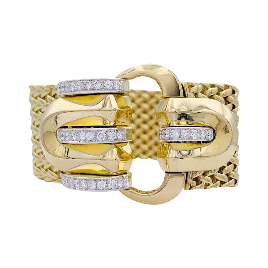 Montre secrète Jaeger Lecoultre, or jaune, diamants. - Castafiore