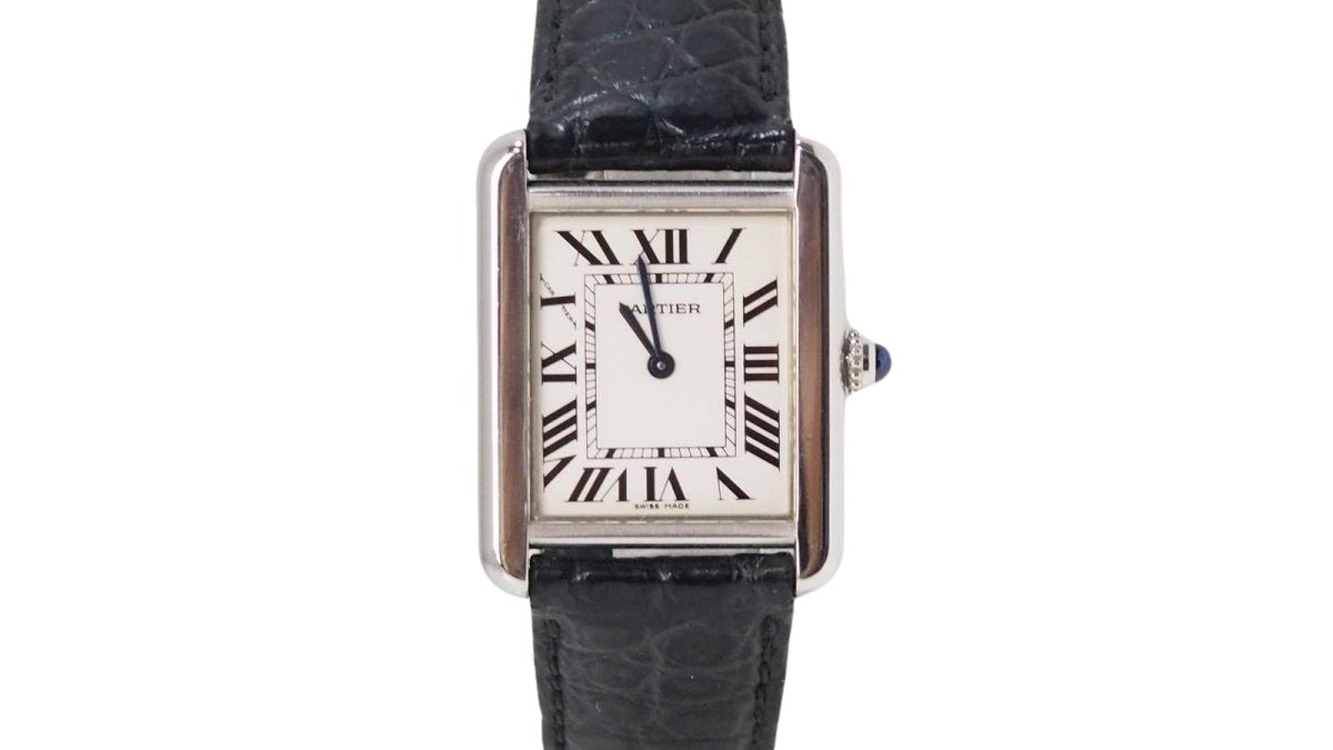 Tank Solo Tank De Cartier Watch Cartier Tank Solo Watch