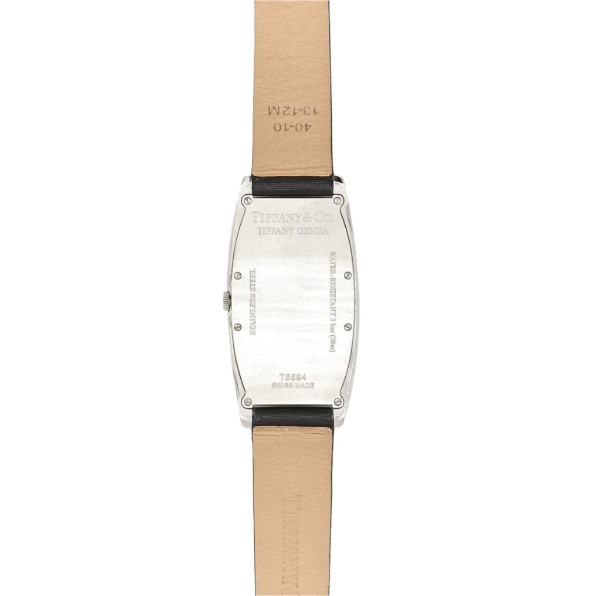 Montre TIFFANY & CO. "Gemea" en acier - Castafiore