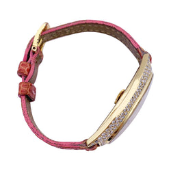 Montre VACHERON CONSTANTIN, or jaune et diamants. - Castafiore