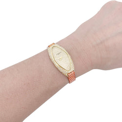 Montre VACHERON CONSTANTIN, or jaune et diamants. - Castafiore