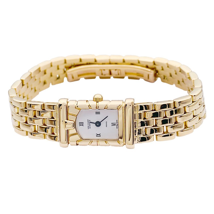 Montre VAN CLEEF & ARPELS en or jaune - Castafiore