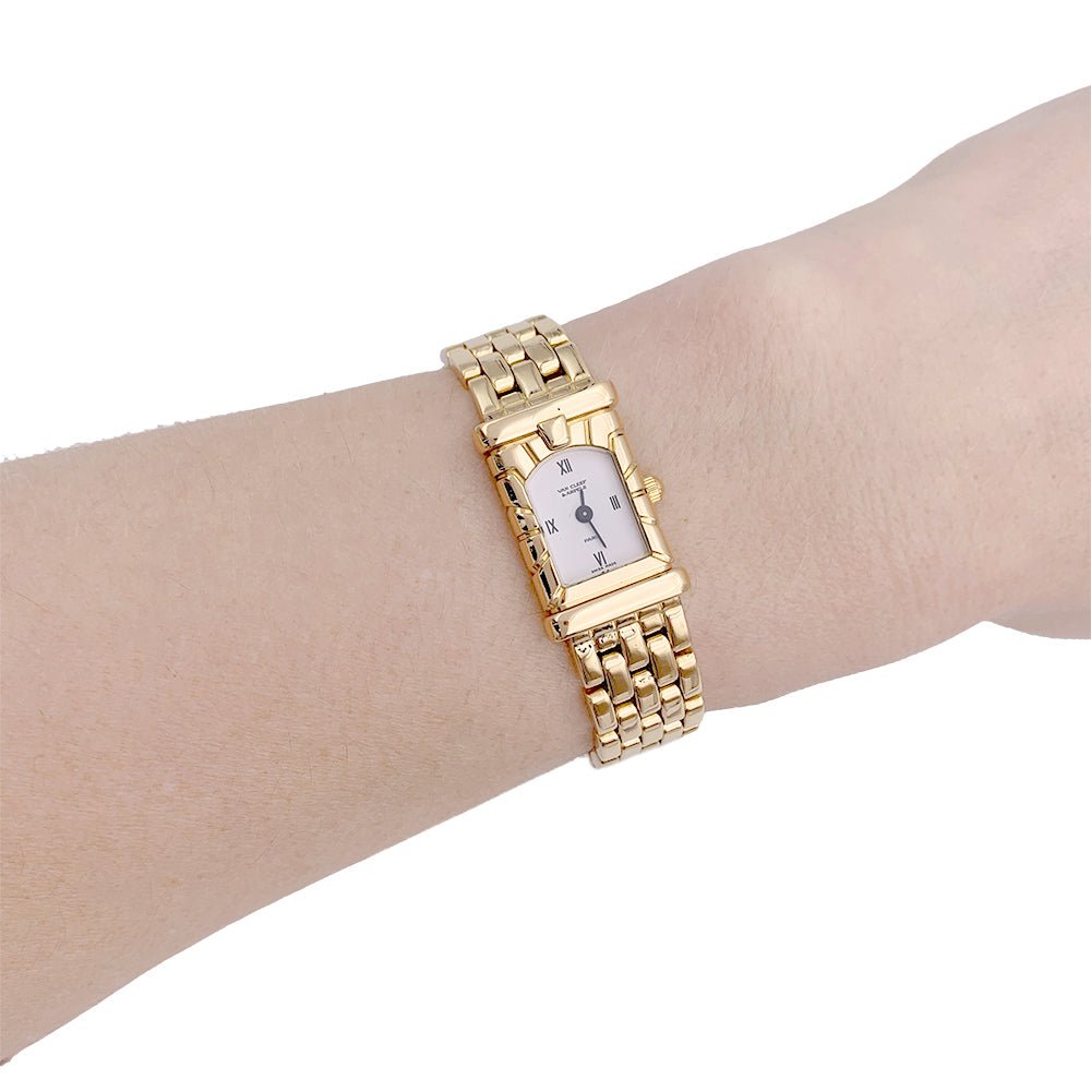 Montre VAN CLEEF & ARPELS en or jaune - Castafiore