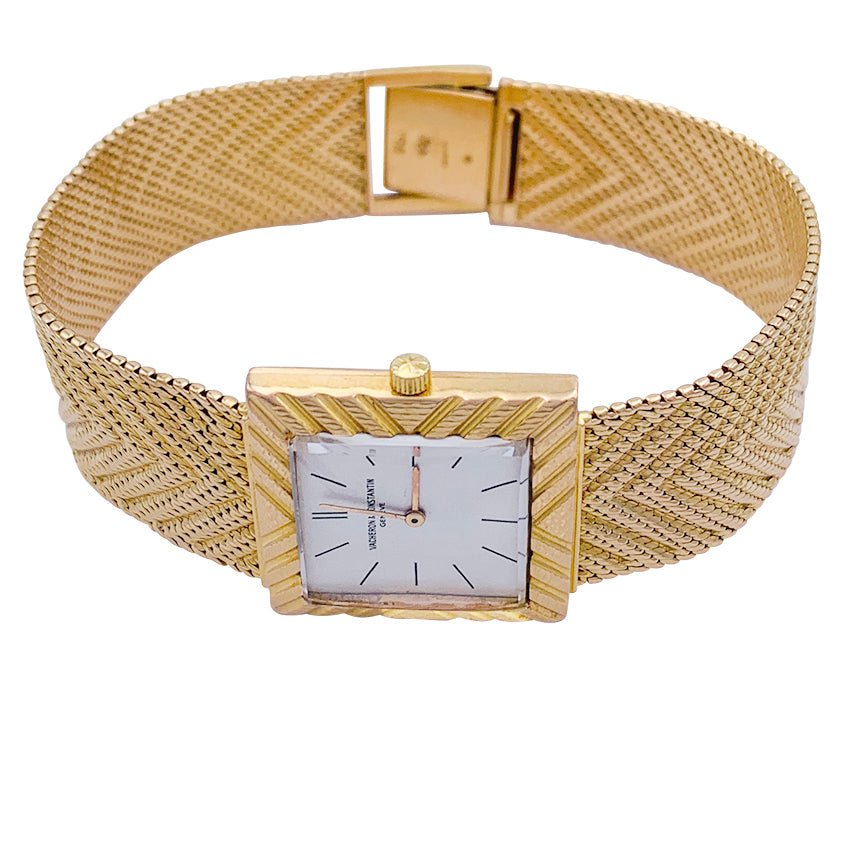 Montre vintage Vacheron Constantin, or jaune. - Castafiore