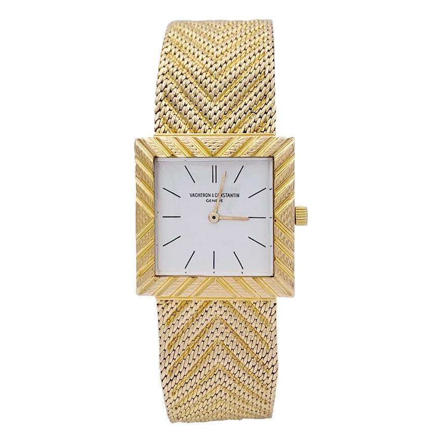 Montre vintage Vacheron Constantin, or jaune. - Castafiore