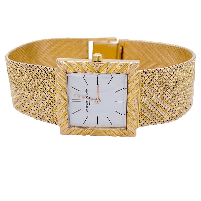 Montre vintage Vacheron Constantin, or jaune. - Castafiore