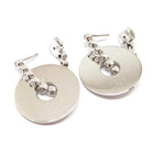 Paire de boucles d’oreilles CHAUMET en or blanc et diamants - Castafiore