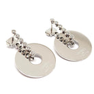 Paire de boucles d’oreilles CHAUMET en or blanc et diamants - Castafiore