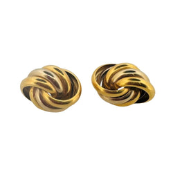 Paire de boucles d'oreilles en ors de couleurs - Castafiore