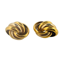 Paire de boucles d'oreilles en ors de couleurs - Castafiore