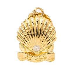 Pendentif CARTIER en or jaune et diamants - Castafiore