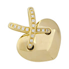 Pendentif Chaumet, collection "Liens", en or jaune et diamants - Castafiore