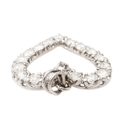 Pendentif Coeur Or blanc Diamant - Castafiore