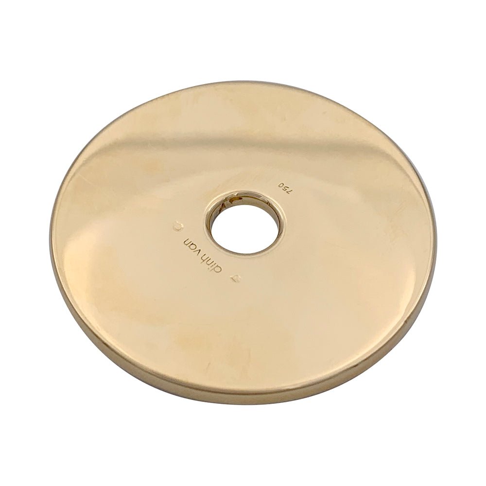 Pendentif DINH VAN "Pi Chinois" en or jaune et onyx - Castafiore