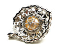 Pendentif en or blanc, diamants et perle - Castafiore