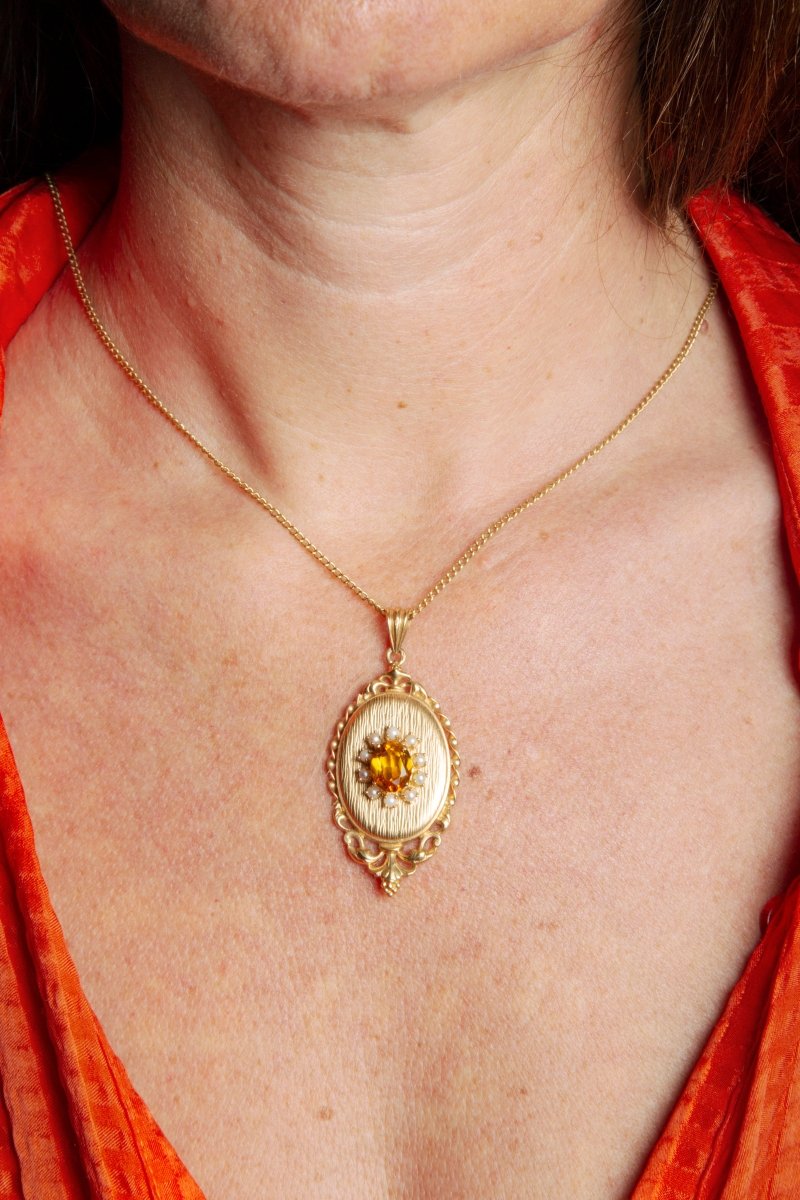 Pendentif en or jaune - Castafiore