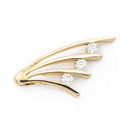 Pendentif en or jaune et diamants - Castafiore