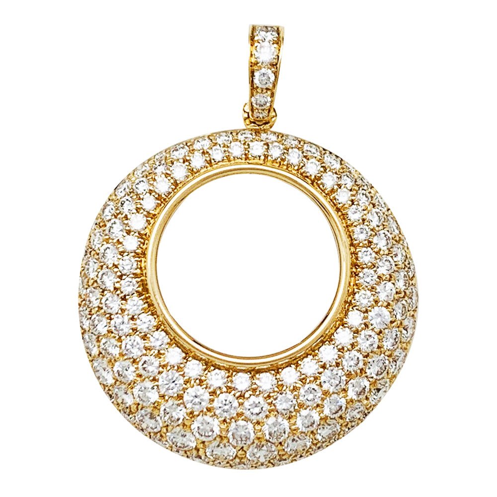 Pendentif en or jaune et diamants - Castafiore