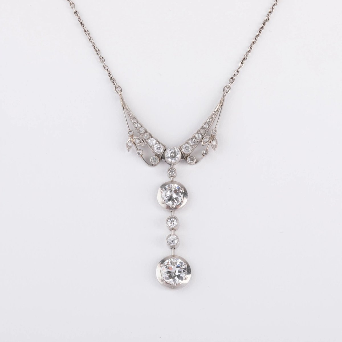 Pendentif en platine et diamant - Castafiore