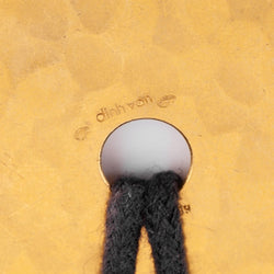 Pendentif martelée de la maison Dinh Van modèle cible - Castafiore