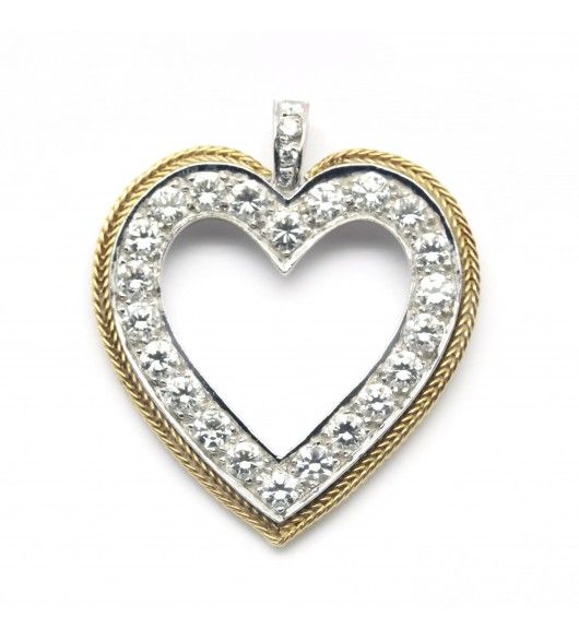 Pendentif - Or & diamants - Castafiore