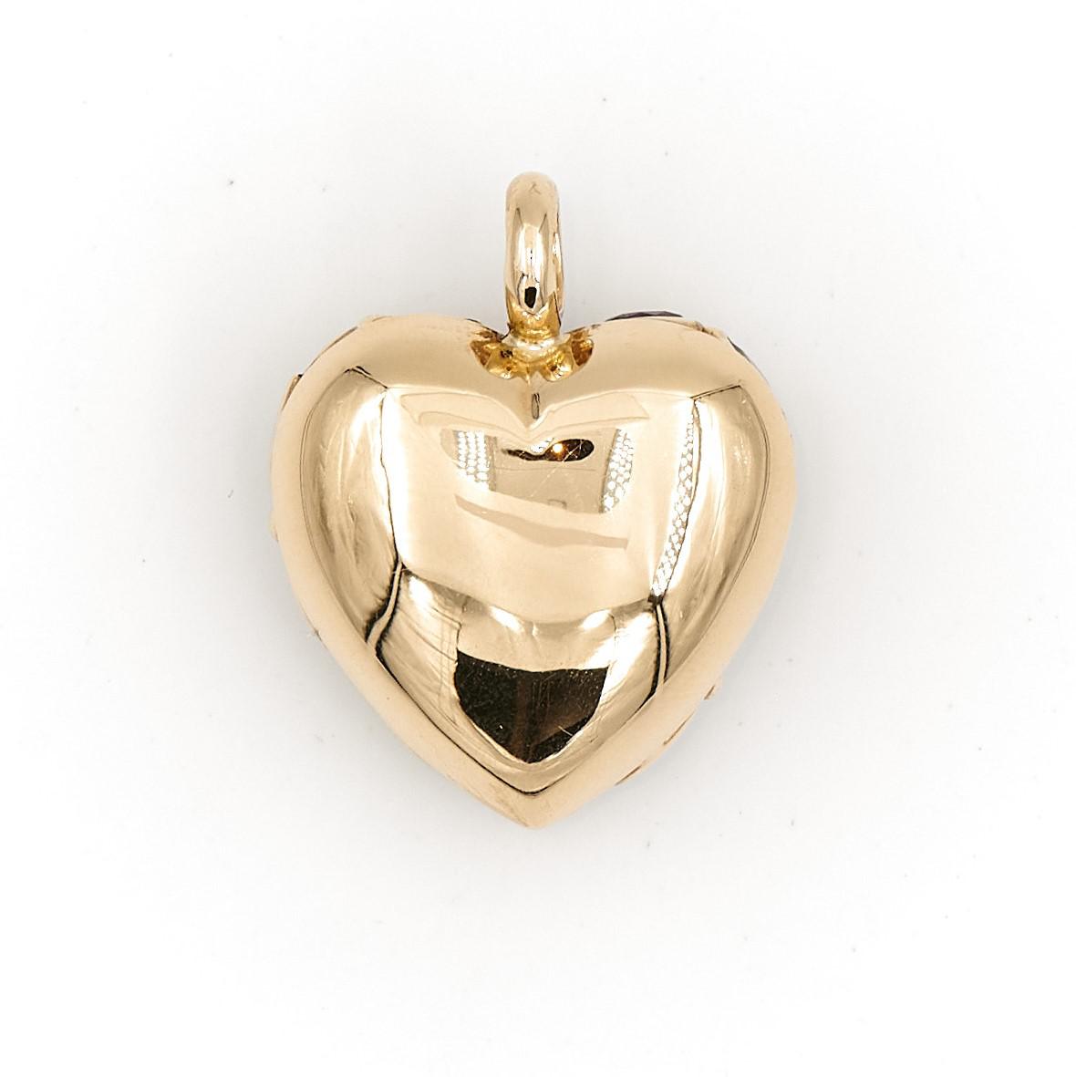 Pendentif Or jaune Améthyste - Castafiore