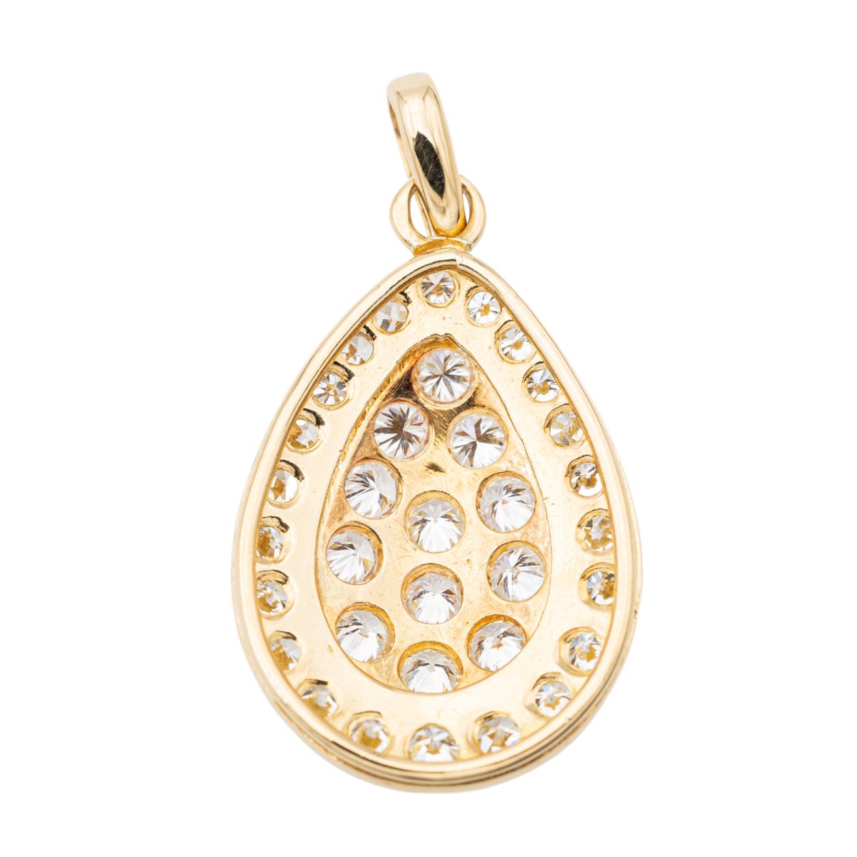 Pendentif Or jaune Diamant - Castafiore