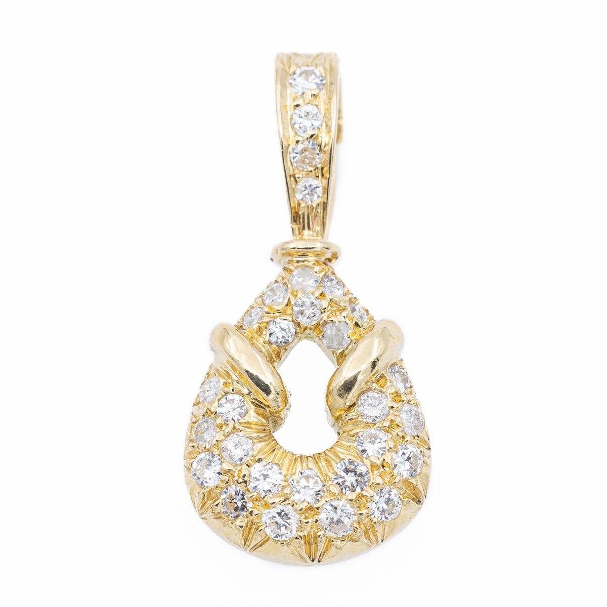 Pendentif Or jaune Diamant - Castafiore
