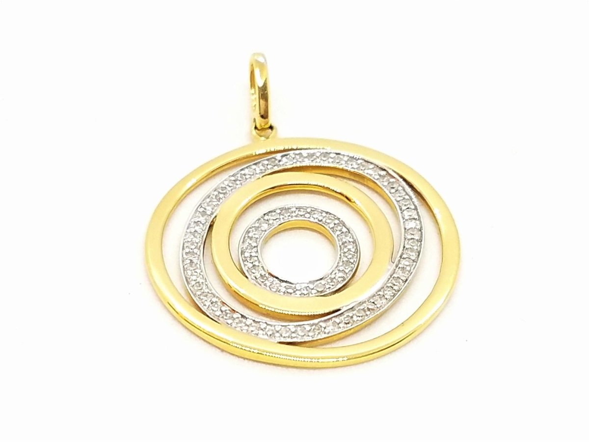 Pendentif Or jaune Diamant - Castafiore