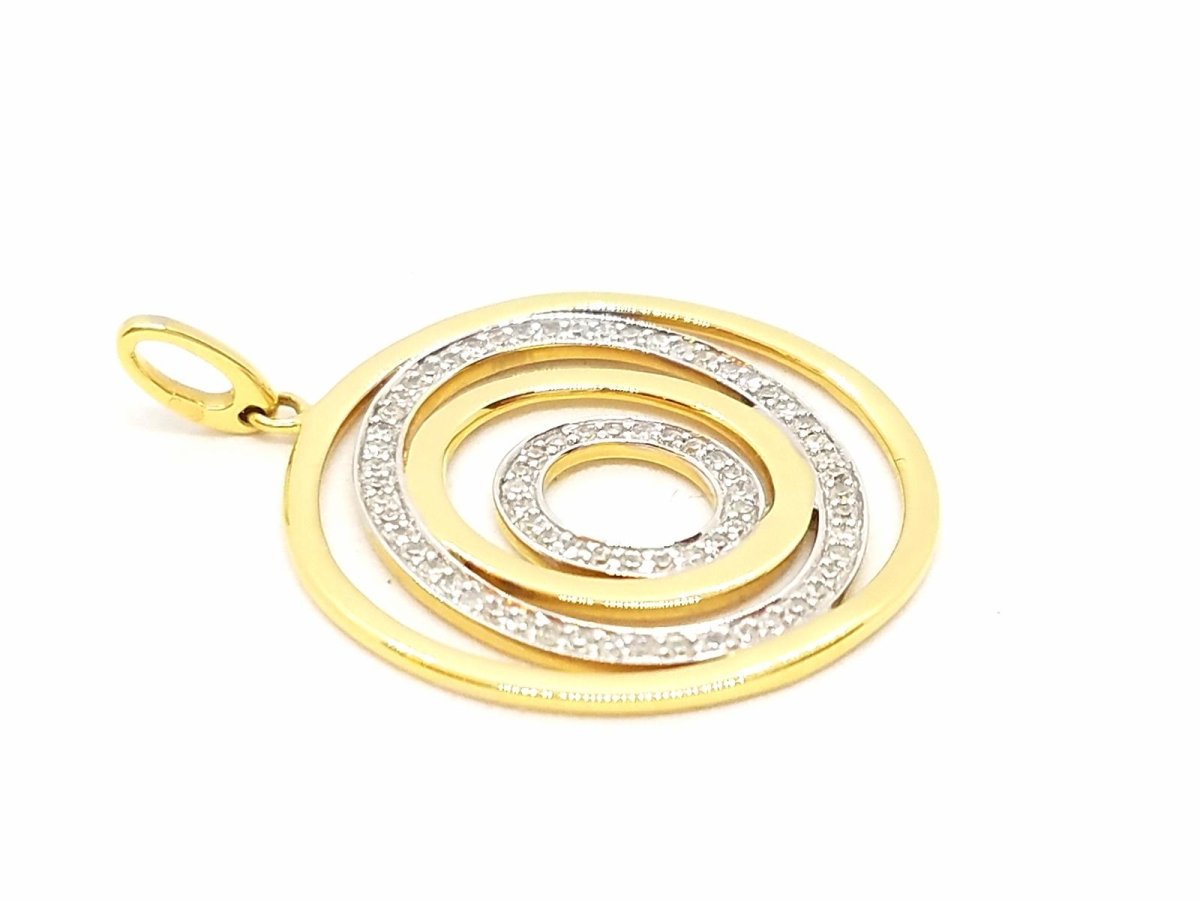 Pendentif Or jaune Diamant - Castafiore