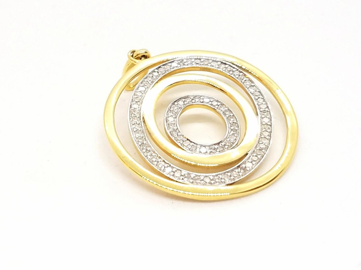 Pendentif Or jaune Diamant - Castafiore