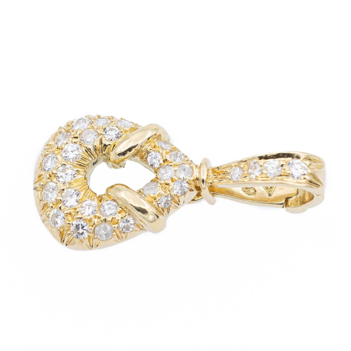 Pendentif Or jaune Diamant - Castafiore