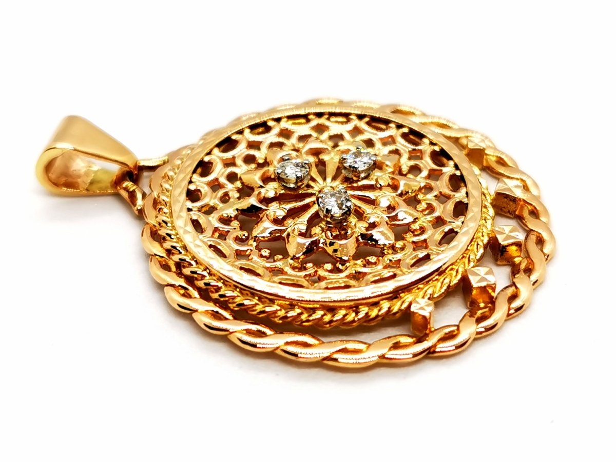 Pendentif Pendentif Or jaune Diamant - Castafiore