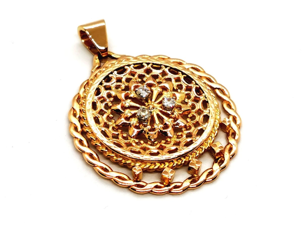 Pendentif Pendentif Or jaune Diamant - Castafiore