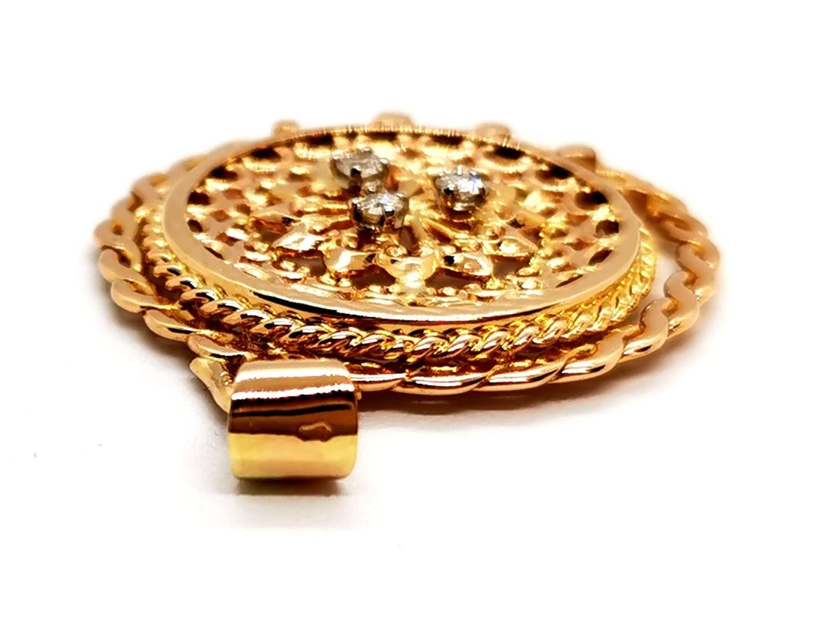 Pendentif Pendentif Or jaune Diamant - Castafiore