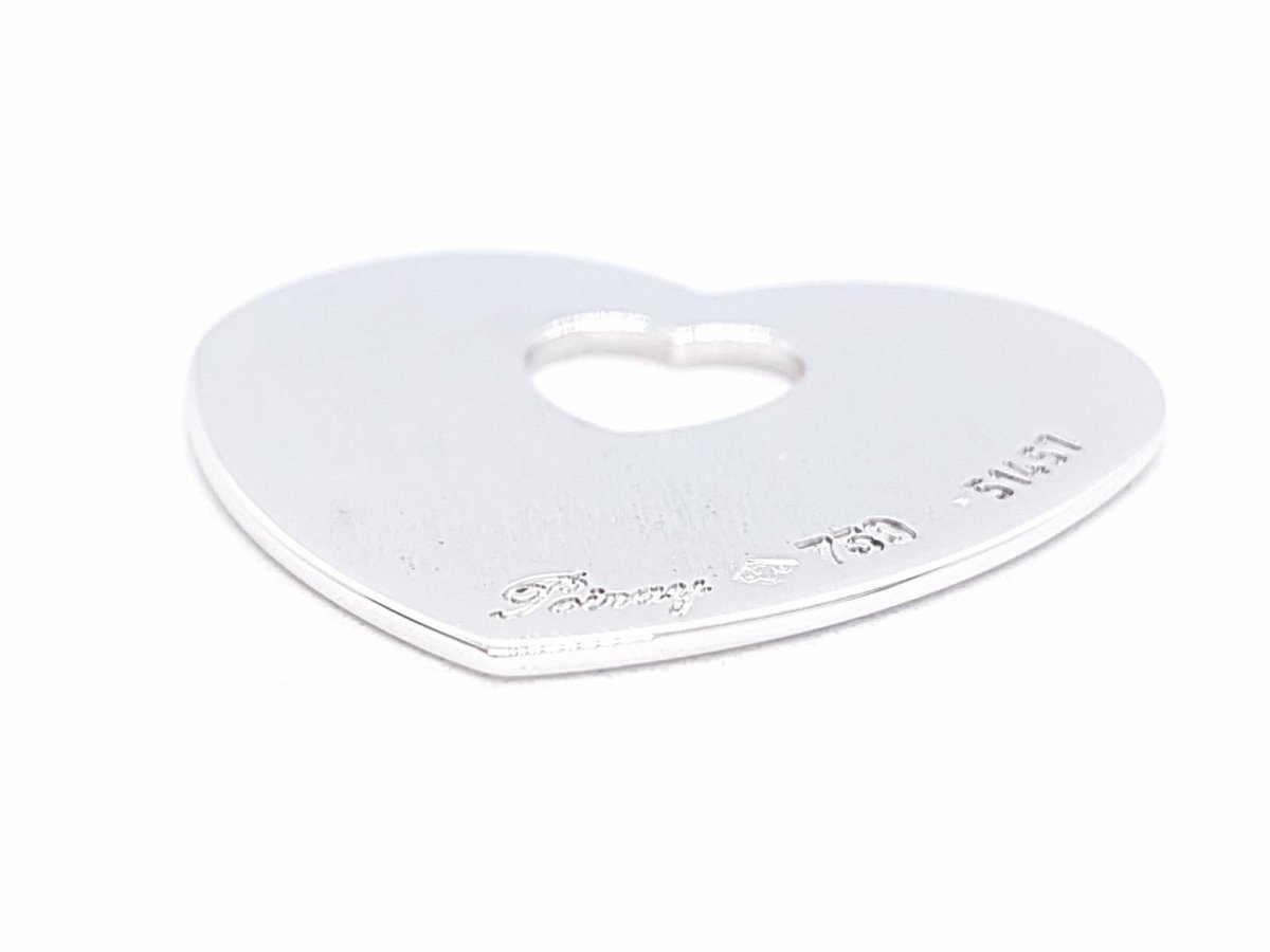 Pendentif POIRAY Coeur 2000 en or blanc - Castafiore