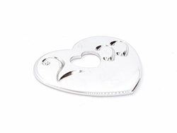 Pendentif POIRAY Coeur 2000 en or blanc - Castafiore