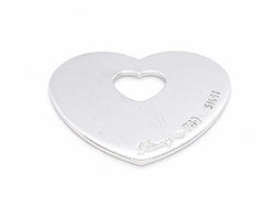 Pendentif POIRAY Coeur 2000 en or blanc - Castafiore