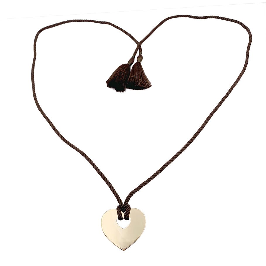 Pendentif Poiray, "Coeur Secret", or jaune - Castafiore