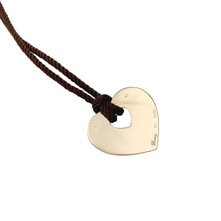 Pendentif Poiray, "Coeur Secret", or jaune - Castafiore