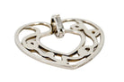 Pendentif REPOSSI "Love" en or blanc et diamants - Castafiore